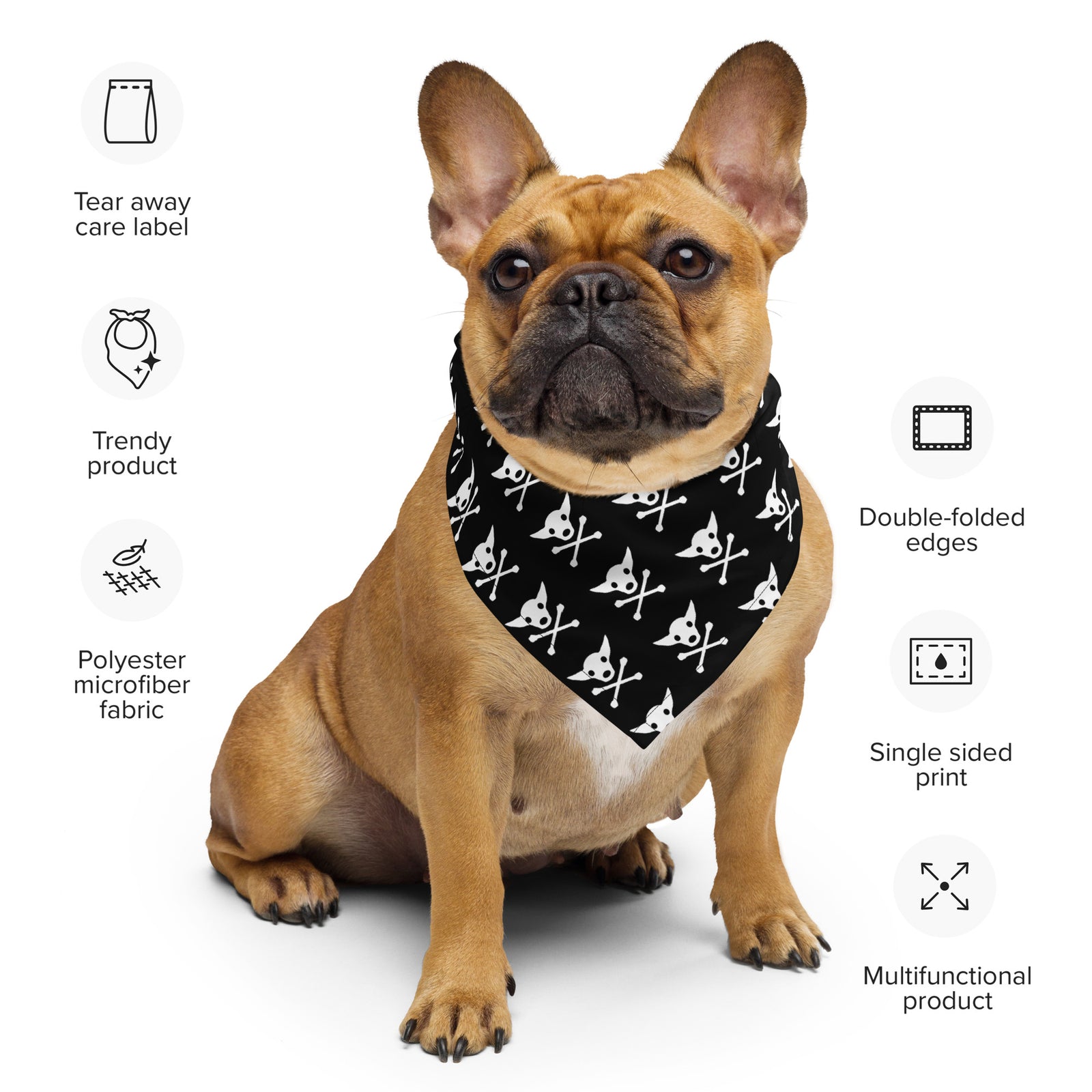UxN Pirate Puppy Bandana