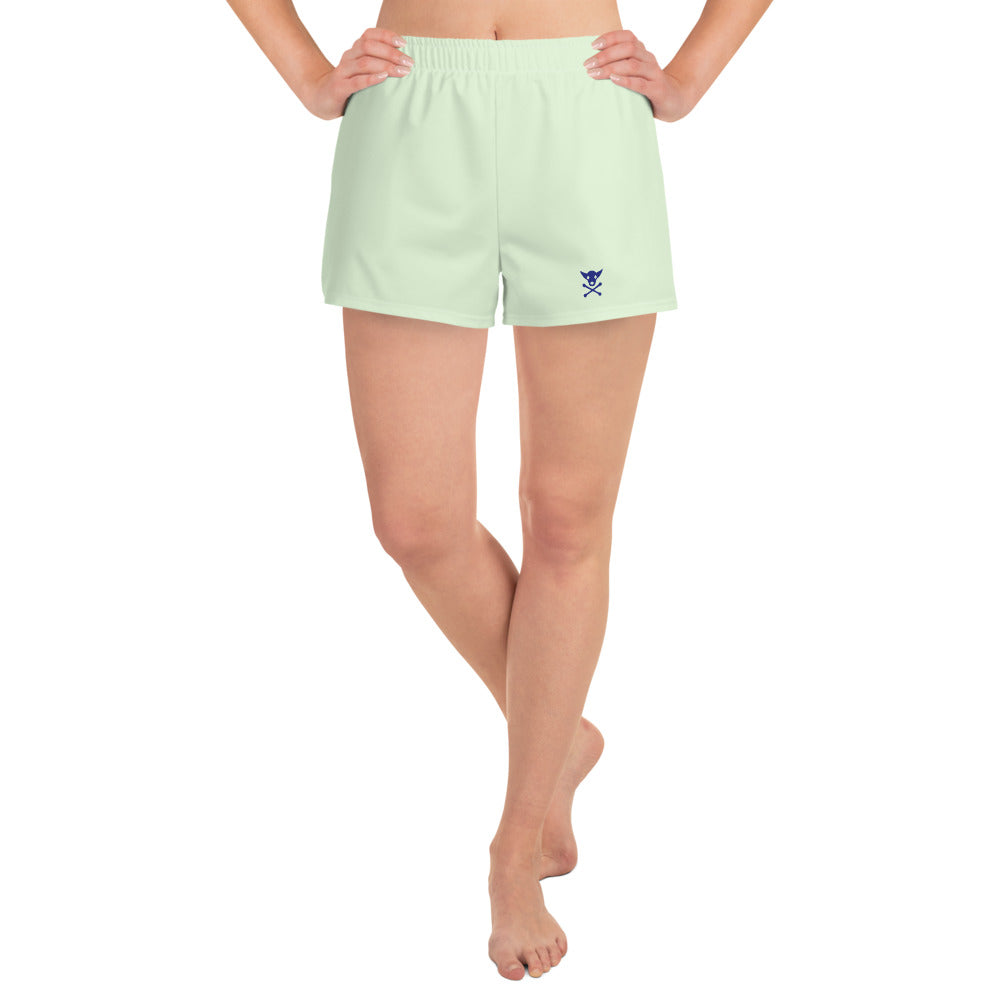 Pirate Puppy Panache Women’s Recycled Athletic Shorts