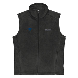 UxN PIrate Puppy Embroidered Men’s Columbia fleece vest