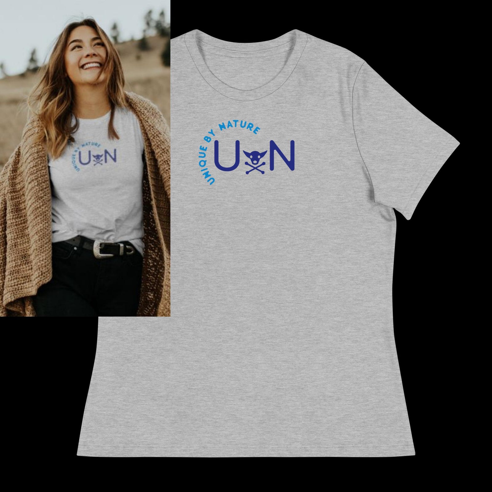 Women’s Relaxed T-Shirt — Soft, Comfy Style for Dog Lovers & Rescue Support